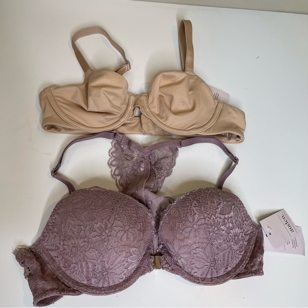 Auden lot of 2 bras size 32 A